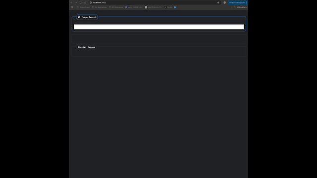 AI Enabled photo gallery