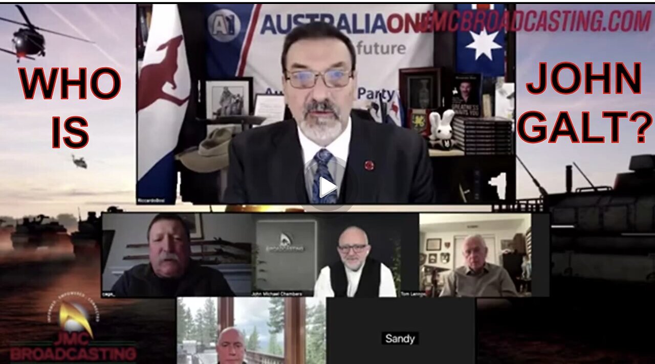JMC MILITARY ROUNDTABLE W/ Michael Jaco, COL BOSI & MORE. WHO IS JOHN GALT?
