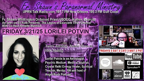 Host of The Angel Rock, "LORILEI POTVIN"!