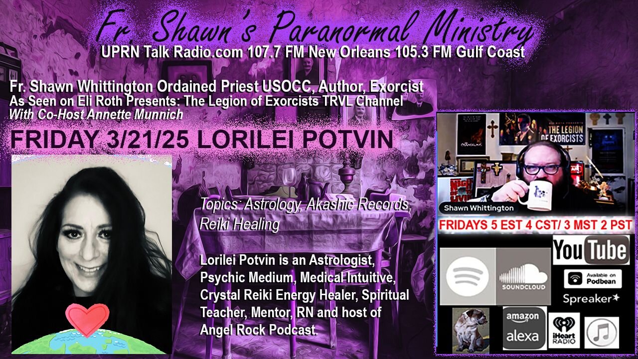 Host of The Angel Rock, "LORILEI POTVIN"!