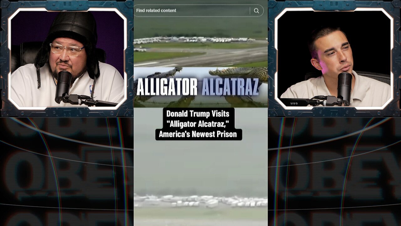 ⚠️Trump & DeSantis - ALLIGATOR ALCATRAZ - Everglade CAMPING?⚠️