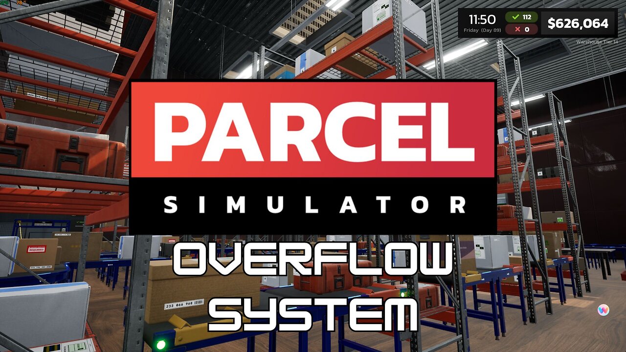 Parcel Simulator Overflow System