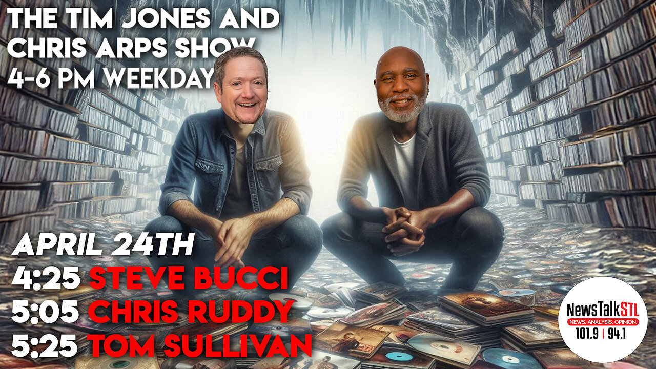 The Tim Jones and Chris Arps Show 04.24.2025 Steve Bucci | Chris Ruddy | Tom Sullivan