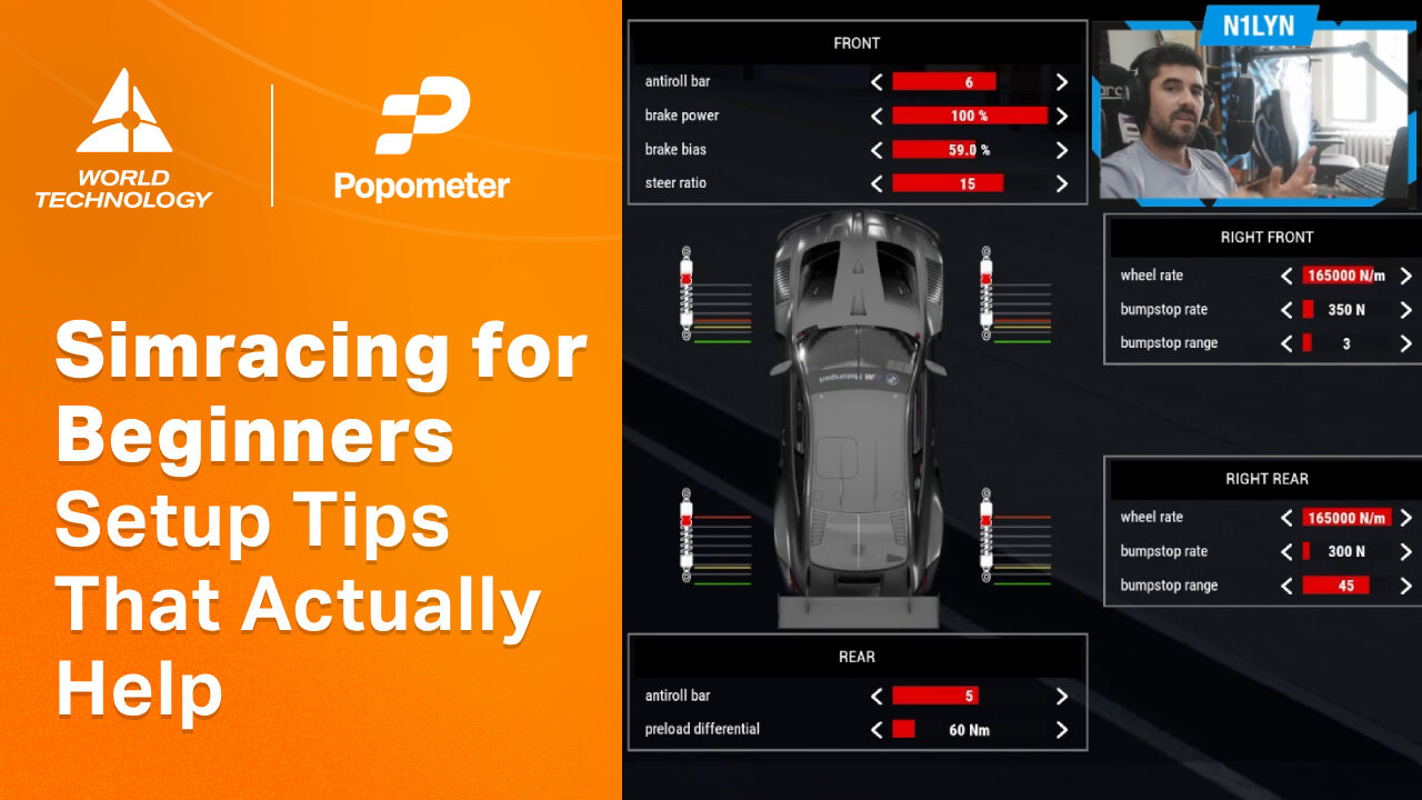 Simracing Car Setup Guide for Beginners | Popometer Simracing