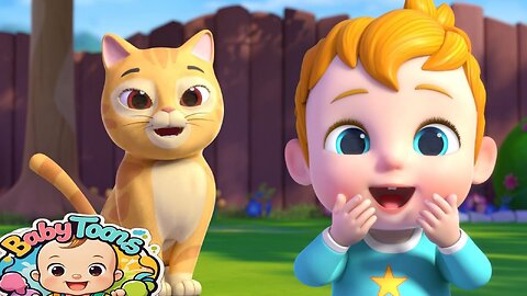 Milo The Cat | The Cat Song 😻 | Nursery Rhymes & Kids Songs