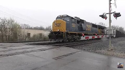 CSX Trains from Greenwich, Ohio April 5, 2025 Part 1