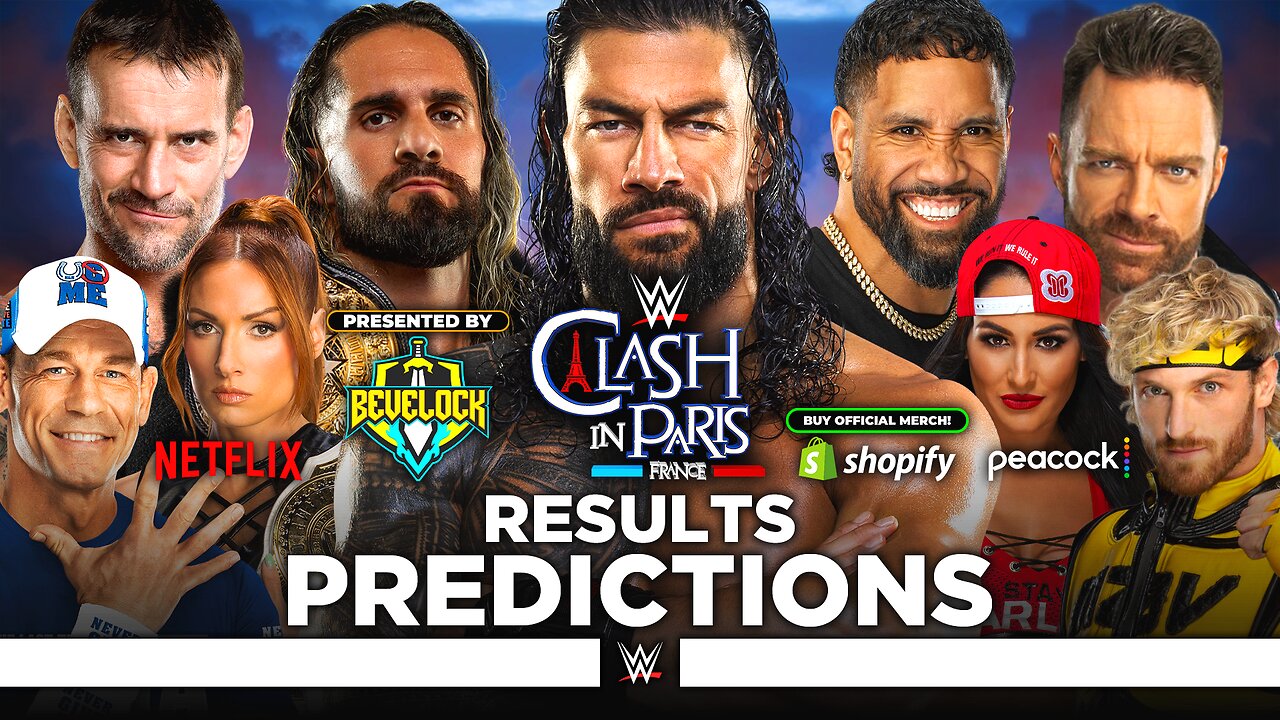 WWE Clash in Paris 2025 - Winners Predictions