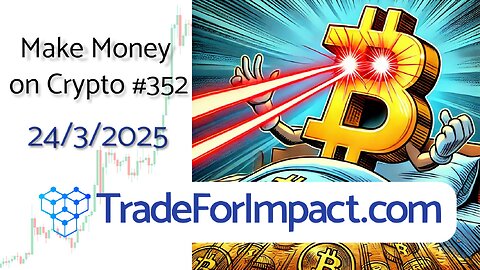 Make #money on #crypto352! Time For Laser Eyes?! 😱🙌🤝🤑 #trading #bitcoin