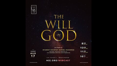 The Will Of God