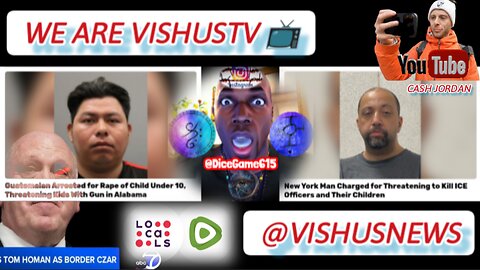 Illegal Migrant Arrested For Raping, Also Man Charged For Threatening ICE AGENTS... #VishusTv 📺