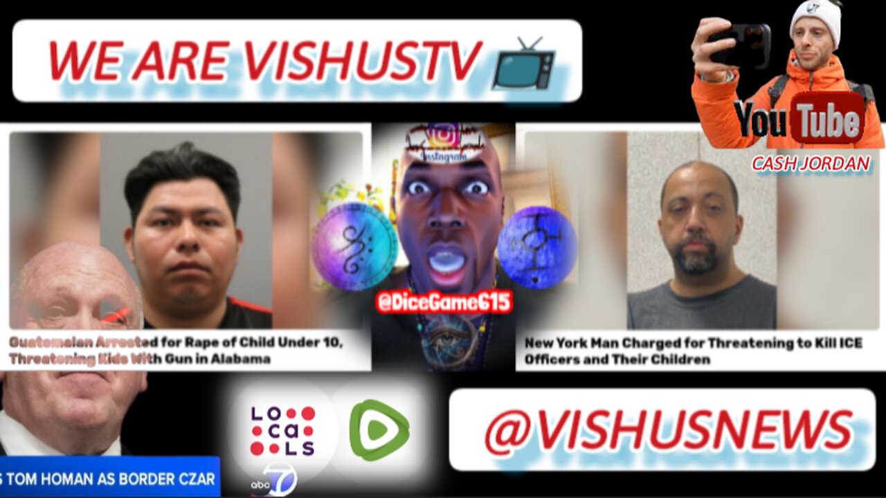 Illegal Migrant Arrested For Raping, Also Man Charged For Threatening ICE AGENTS... #VishusTv 📺