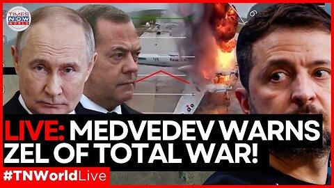 LIVE| Ukraine Hits Russian Airbases-Medvedev Vows No Peace, Only Victory After Drone Attacks