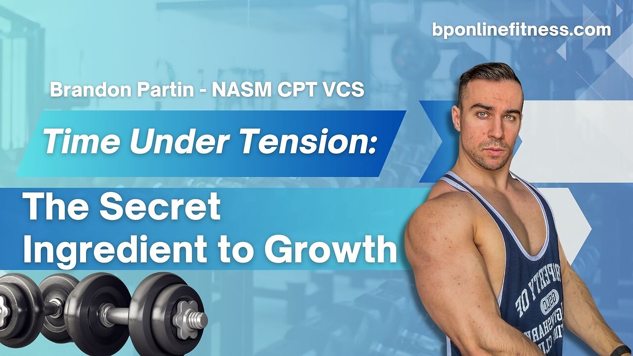 Livestream Discussion - Time Under Tension: The Secret Ingredient to Growth