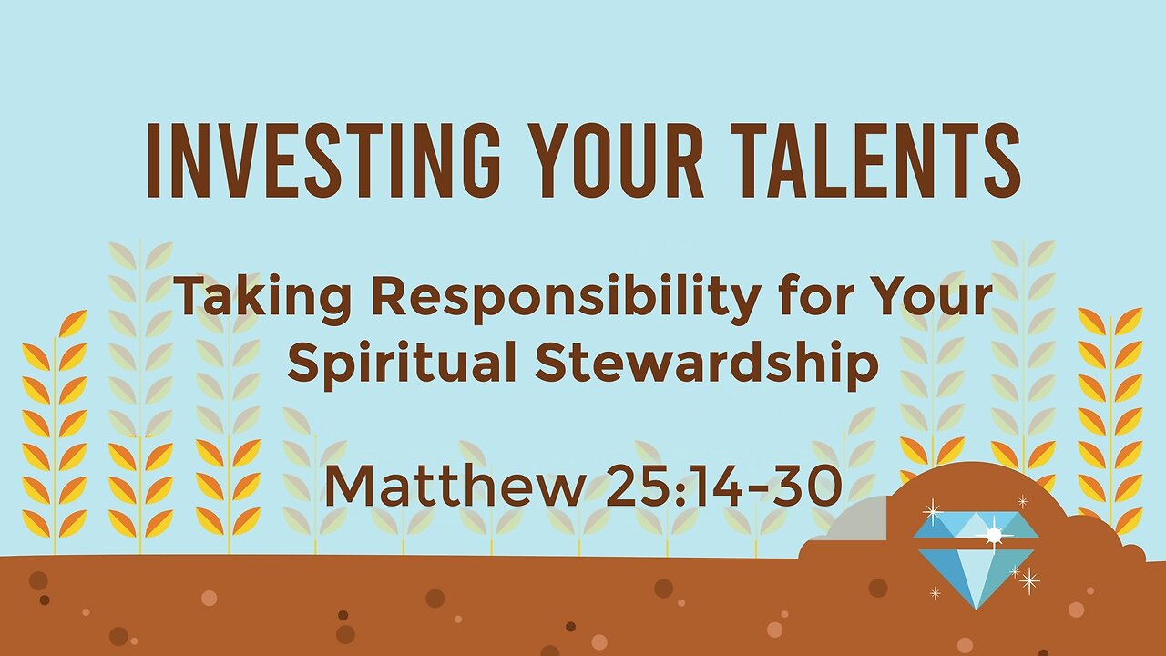 Mar. 30, 2025 - Sunday PM MESSAGE - Investing Your Talents (Matt. 25:14-30)