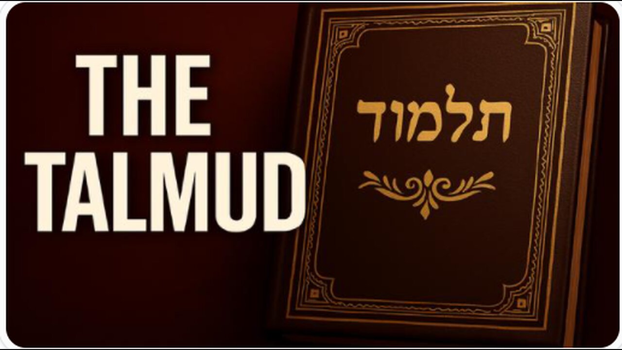 THE TALMUD: BLUEPRINT OF THE PHARI5EES, FOUNDATION OF THE SYNA6O6UE OF 5ATAN 🐍