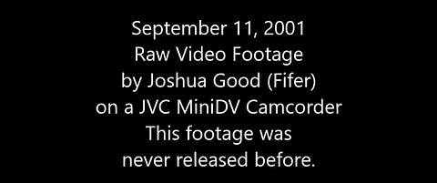 Real footage of 911 that day by ordinary people. No planes "Demolition" "Bombs"