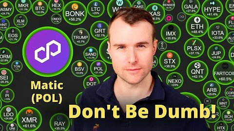 The POL Sh!tcoin Is Going To $0.00 💀 Polygon Matic Crypto Token Analysis