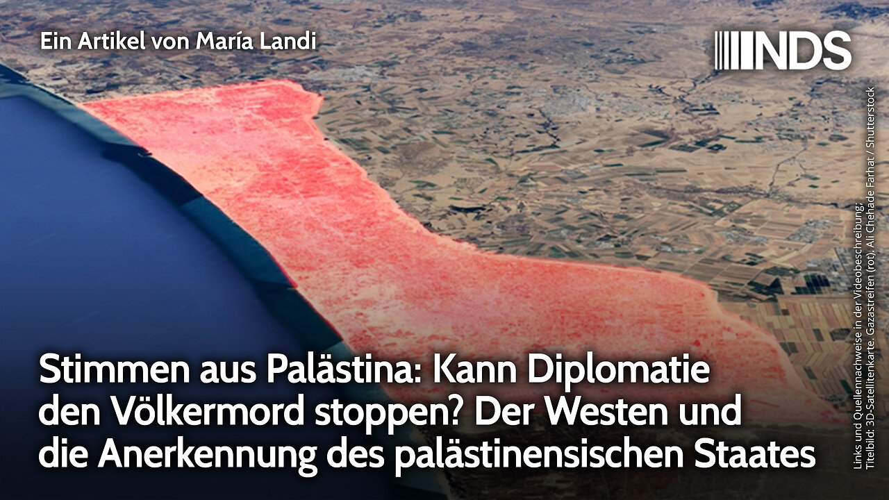 Kann Diplomatie den Völkermord stoppen? Der Westen und die Anerkennung des palästinensischen Staates
