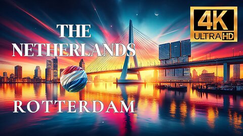 ROTTERDAM 🇳🇱 THE NETHERLANDS WALKTHROUGH (4K ULTRA HD)