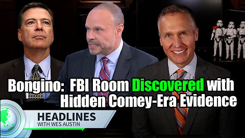 Bongino Says He Discovered FBI Room with Hidden Comey-Era Evidence