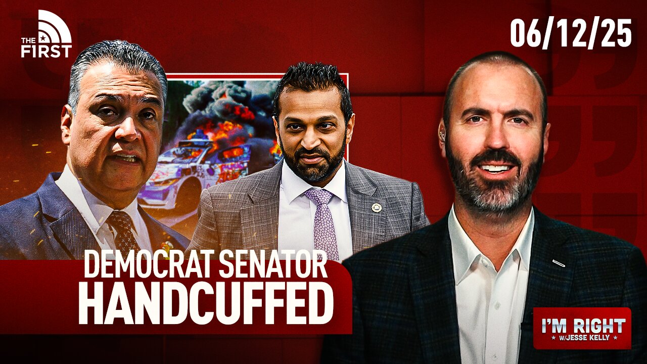 Democrat Senator HANDCUFFED By Secret Service As Kash Patel & DOJ Go After Anti-ICE Protest Funding