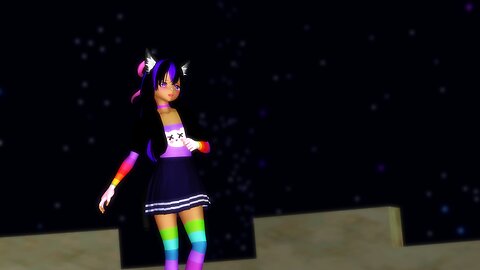 MMD Angelite! [OC Moon]!