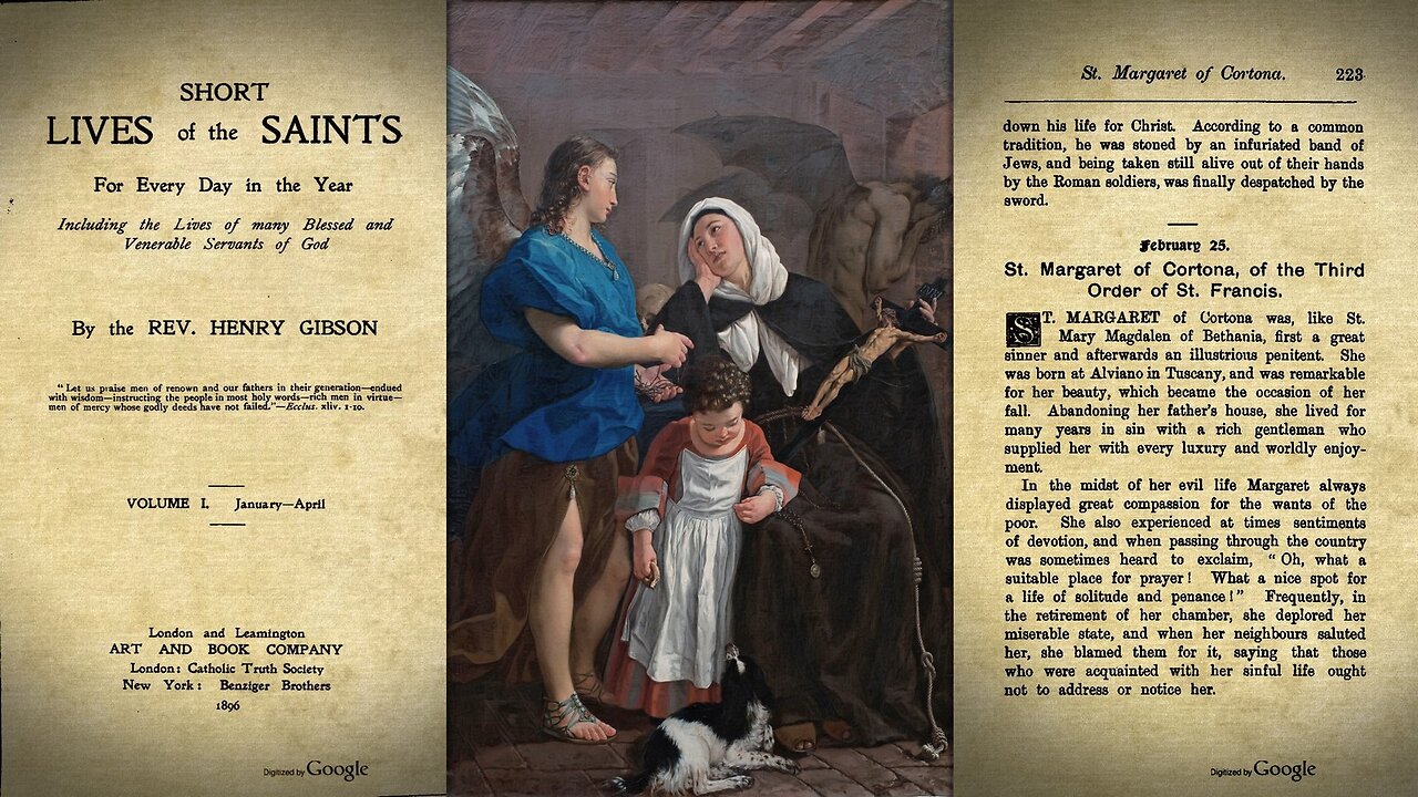 St Margaret of Cortona {February 25} 📖🎧