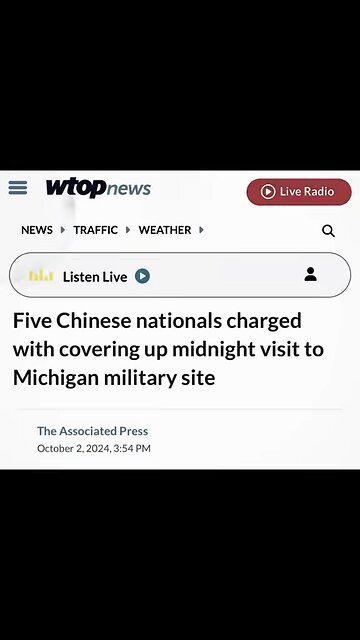 Chinese Students Spy On U.S. Military Base