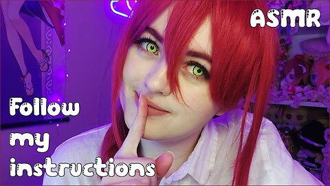 asmr follow my instructions ✨ fast and aggressive, personal attention ┃ Makima Chainsaw Man