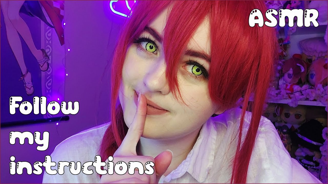 asmr follow my instructions ✨ fast and aggressive, personal attention ┃ Makima Chainsaw Man