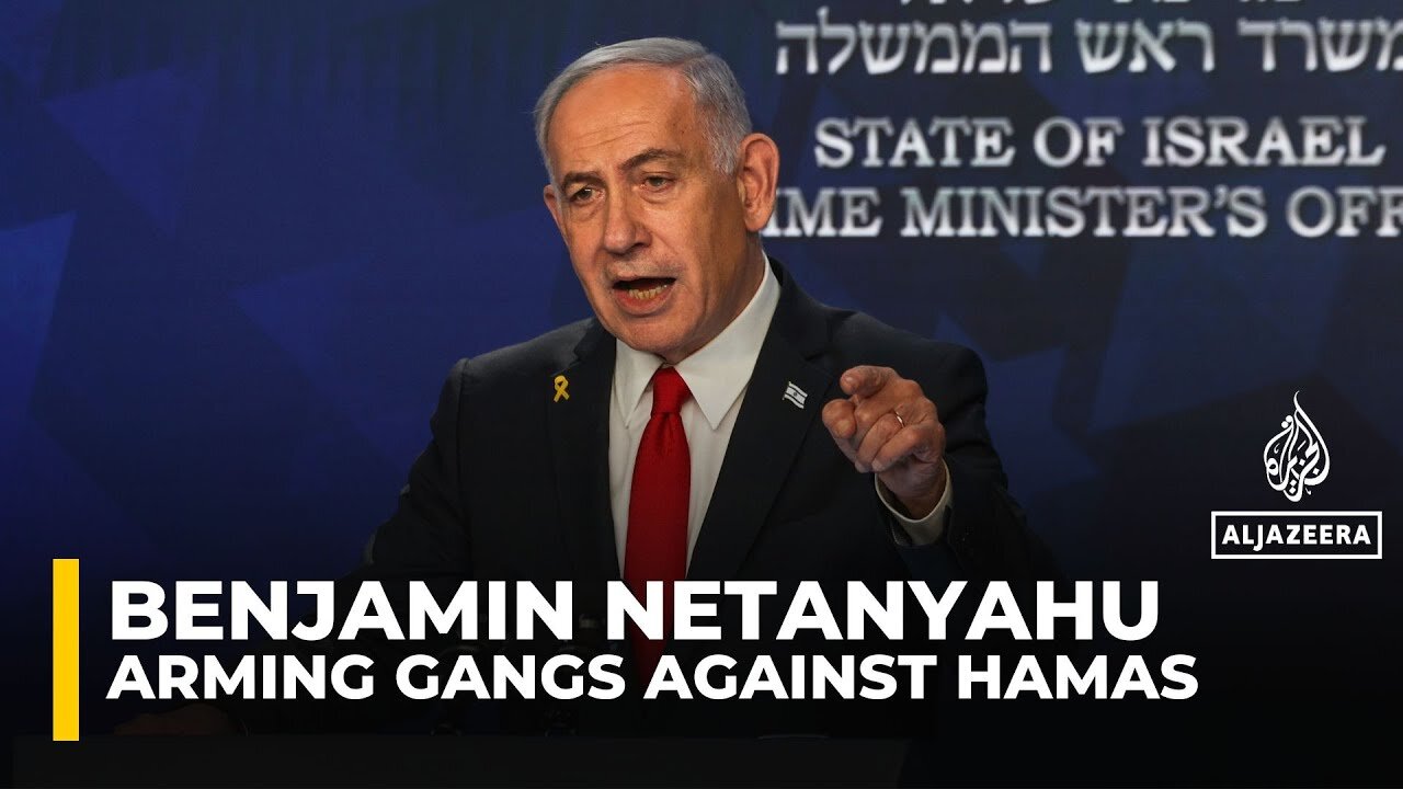 Netanyahu admits to arming of Palestinian gang in Gaza that opposes Hamas