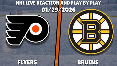 Flyers vs Bruins | Philadelphia Flyers vs Boston Bruins | Live Reaction & Play-by-Play