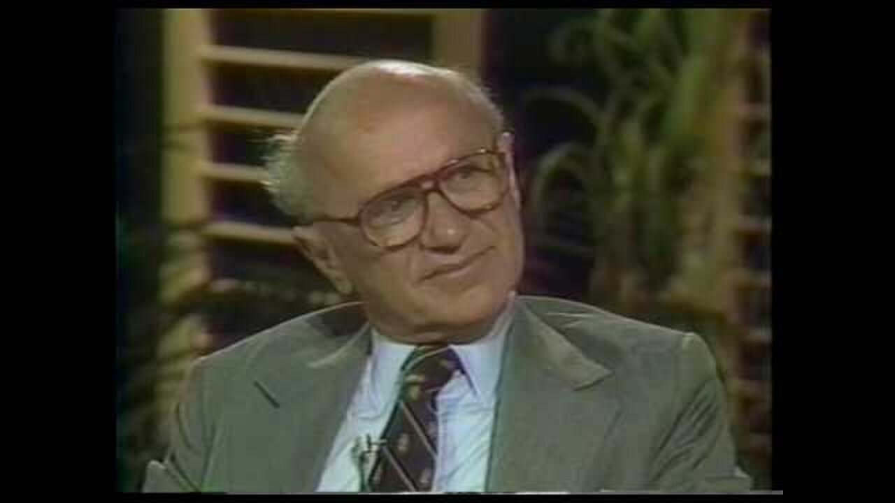 Milton Friedman on the Phil Donahue Show in 1979