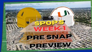 Notre Dame @ Miami(FL) - Week 1 Pre Snap Preview