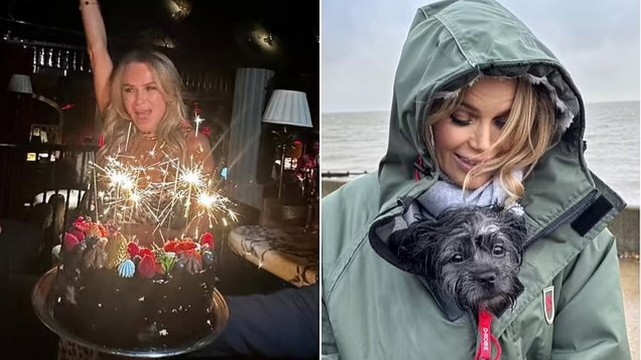 Amanda Holden’s Birthday & Dog Bath Story