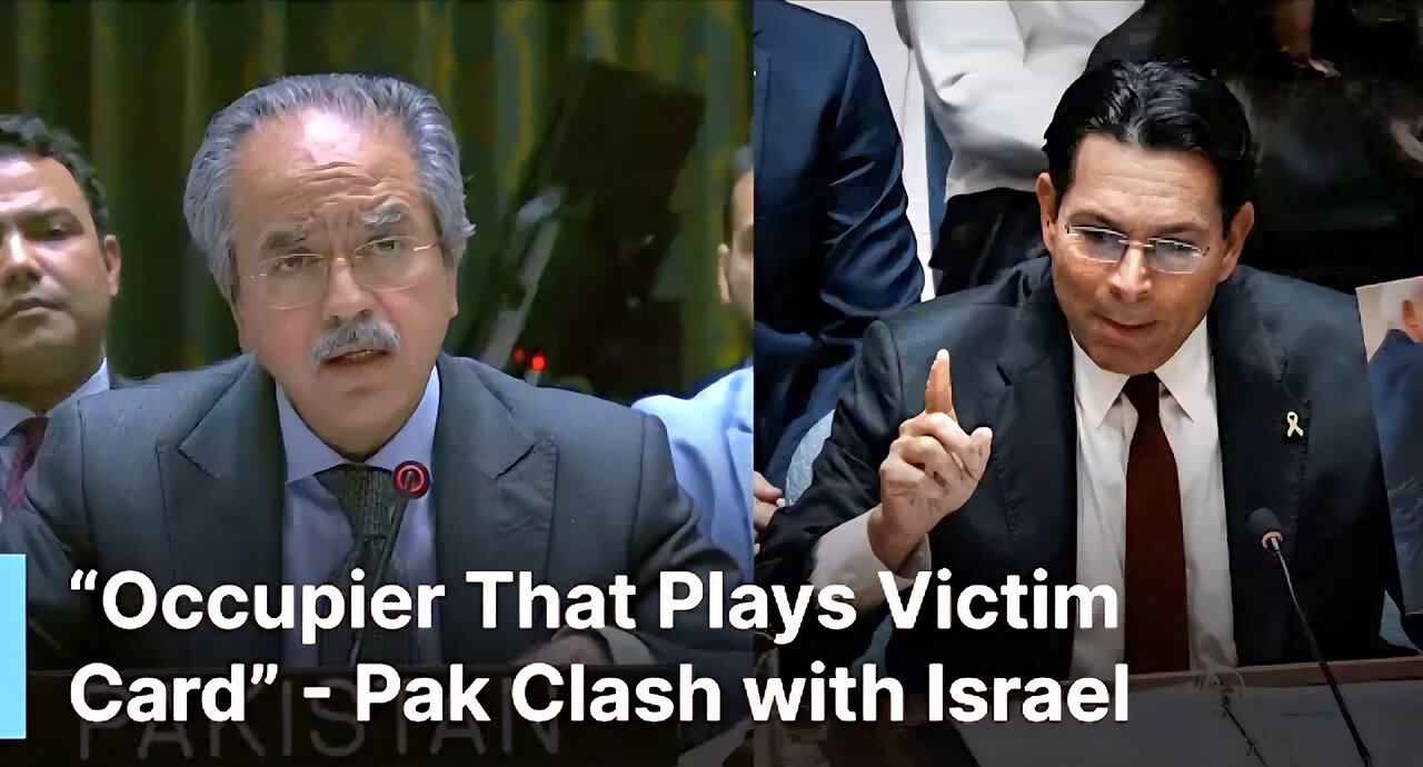 Pakistan Blasts Israel at UN: ‘Fakes Victim While Committing Worst Kind of State Terrorism’