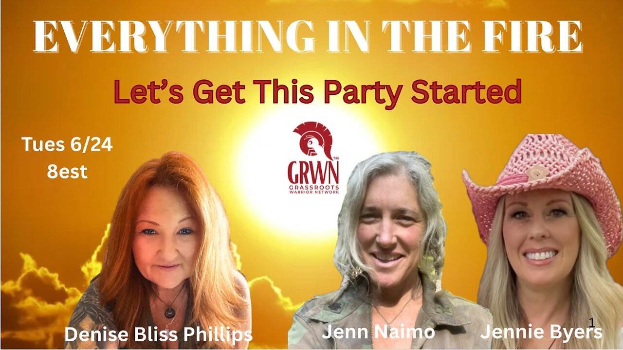 Everything In The Fire ~ Let’s Get This Party Started…