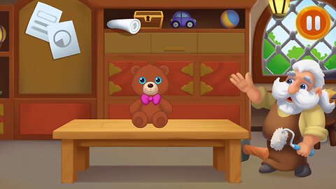 Sewing a Brown Bear Plush – Toy Maker Game for Toddlers