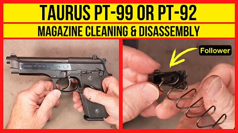 Taurus PT 92 or PT 99 Magazine Cleaning