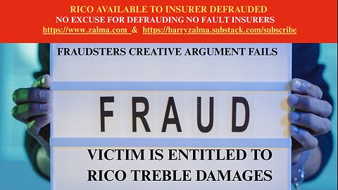 RICO Available to Insurer Defrauded