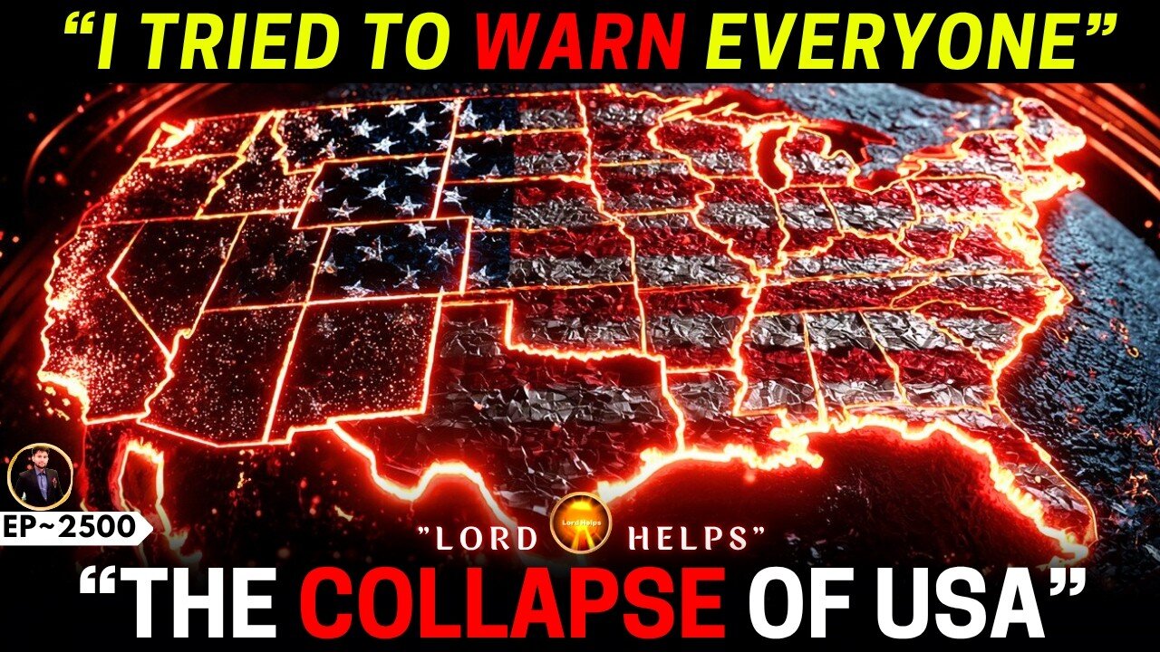 🔴THE COLLAPSE OF USA HAS ALREADY BEGAN! (SCARY)👆Prophetic Word Today | God's Message Today