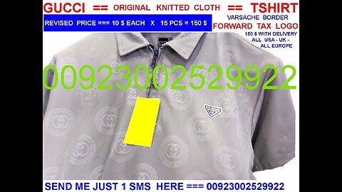 10$ GUCCI knitted cloth tshirts with including delivery USA UK EUROPE at your home