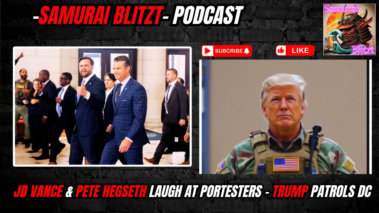 Episode 48- Trumps Ride Along and JD Vance and Hegseth Show Us Masterclass Trolling.