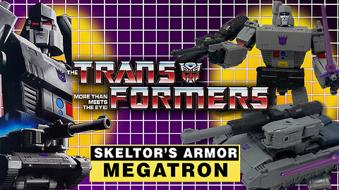 Megatron - The Transformers The Movie - Transformers Studio Series - Unboxing & Review