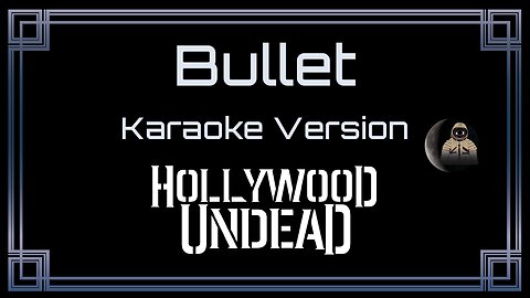 Hollywood Undead - Bullet (CC)