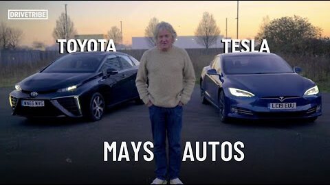 James May macht einen ÜBERBLICK über seine eigenen Autos! Tesla Model S vs Toyota Mirai