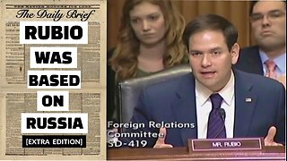 Rubio Predicted Putin's Strategy: Can He Counter It?