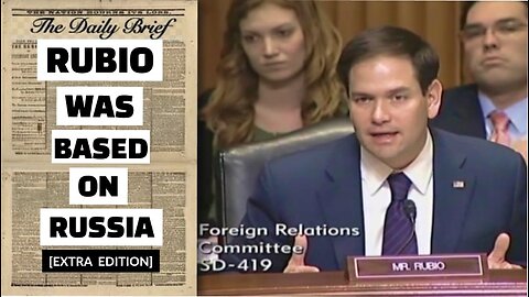 Rubio Predicted Putin's Strategy: Can He Counter It?