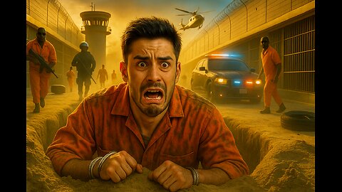 "Prison Break Gone Wrong – Heart-Stopping Escape Scene!"