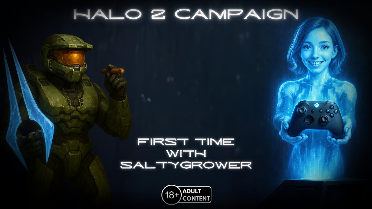 Halo 2 Campaign With SaltyGrower The Noob | Starting with Some Fortnite